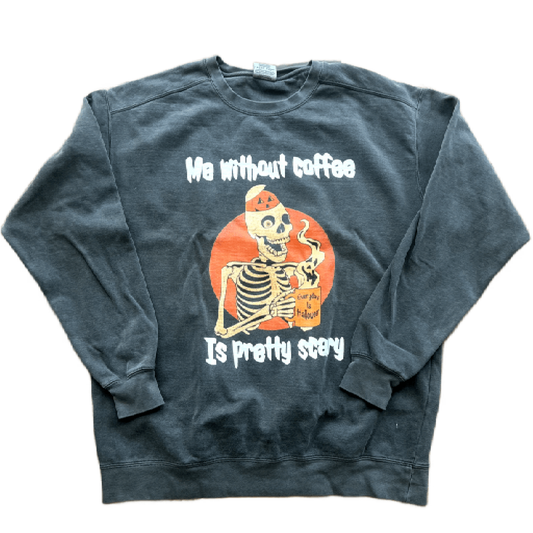 Coffee Halloween Crewneck